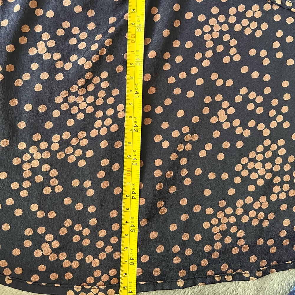 High/Low Patterned Summer Dress, size M - Picture 5 of 8